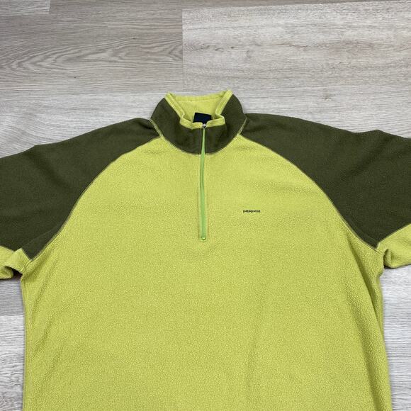 Vintage Patagonia El Cap Capilene 1/4 Zip Fleece Sweater Men's XL Gorpcore - Picture 2 of 10